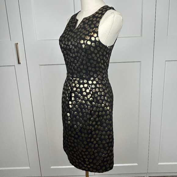 Metallic sleeveless Pencil dress - Picture 4 of 10